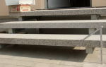 Готовые ступеньки для крыльца — фото ступеней из дерева, бетона, металла