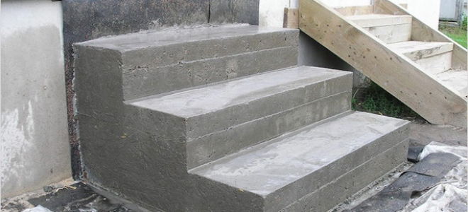 Как сделать бетонные ступеньки для крыльца частного дома