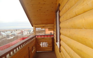 Как отделать балкон или лоджию блок хаусом – фото