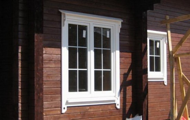 Наличники на окна в деревянном доме – 30 фото 17